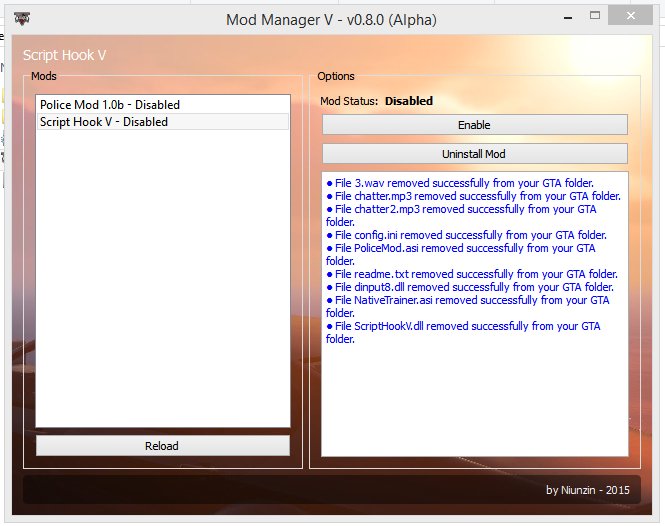 Gtav Mod 管理器 可直接操作管理更換mod模組 俠盜獵車手5 Gta5 作弊 夢遊電玩論壇 Game735 Com