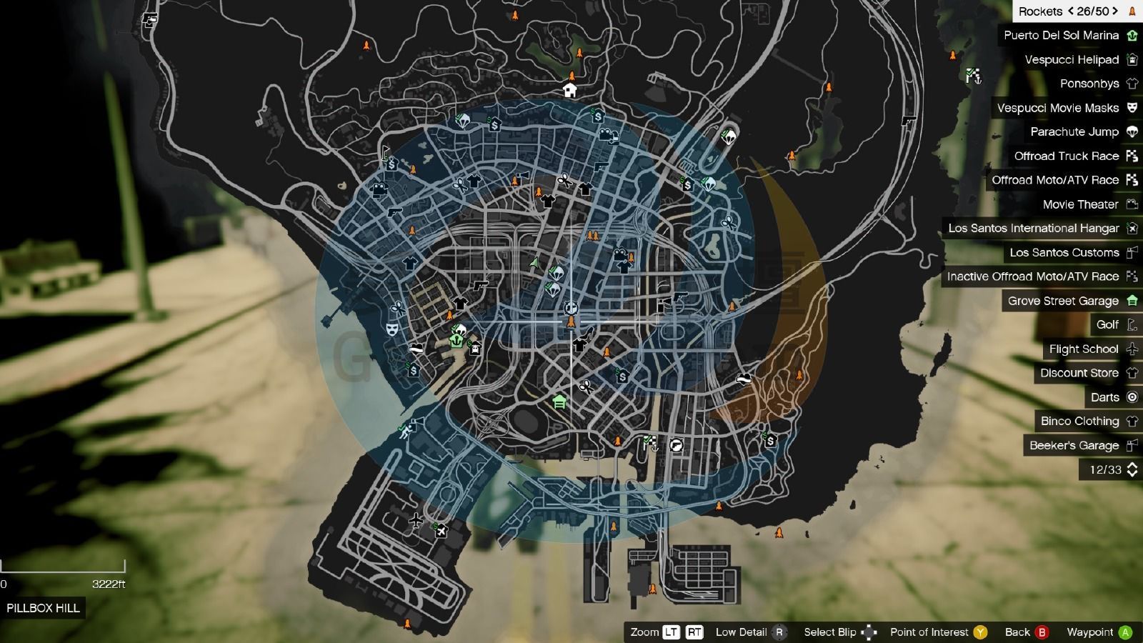 地圖上標示所有任務收集品0 1 俠盜獵車手5 Gta5 作弊 夢遊電玩論壇 Game735 Com