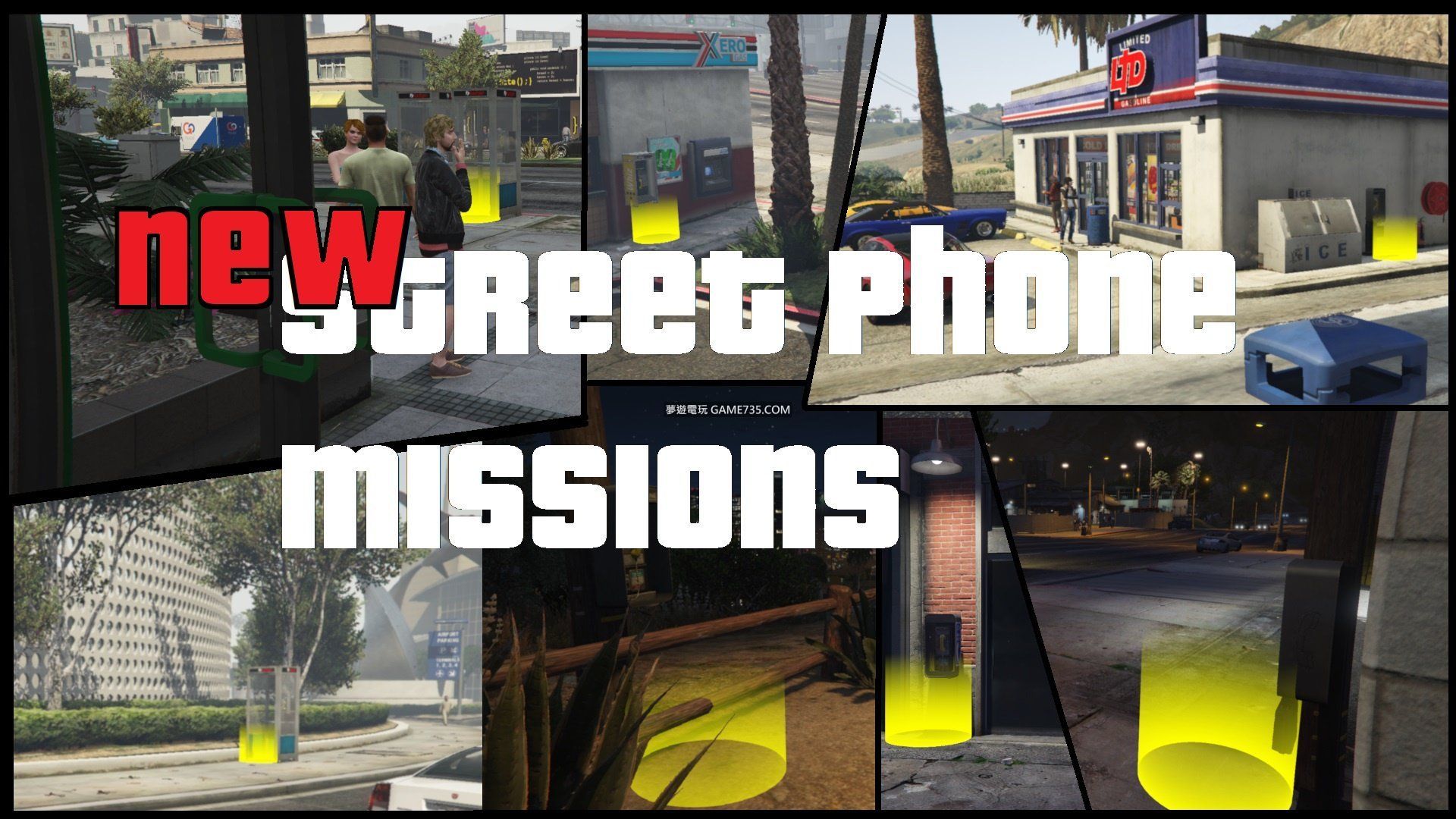 Gta5街頭電話任務new Street Phone Missions V1 2 俠盜獵車手5 Gta5 作弊 夢遊電玩論壇 Game735 Com